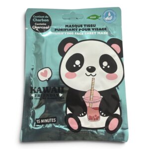 Maschera Panda Kawaii in tnt ipoallergenica targata Take Care